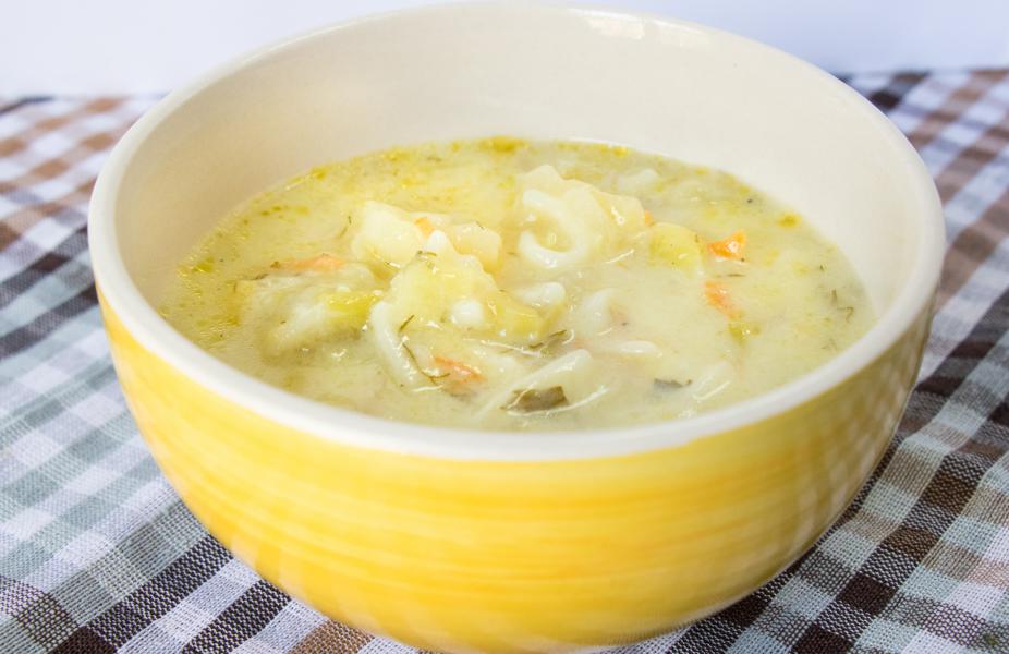 Супа от праз с картофи