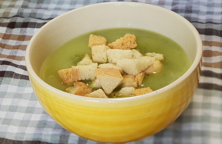Спаначена крем супа
