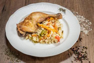 Пиле с ориз по добруджански
